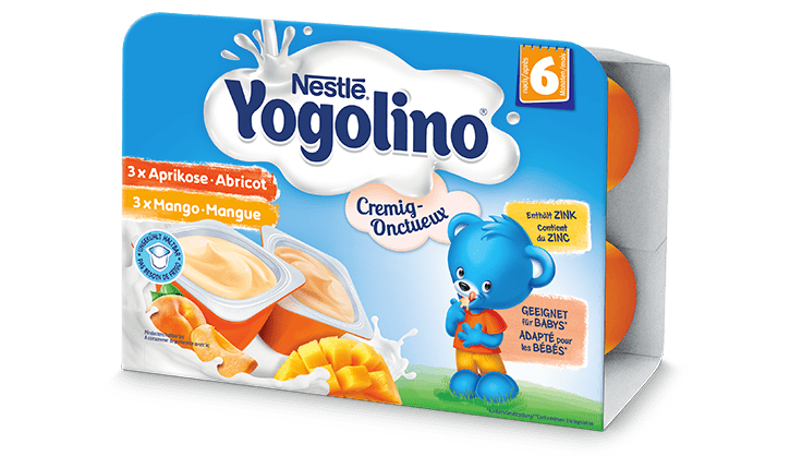 Yogolino Onctueux Abricot Et Mangue Nestle Baby Me