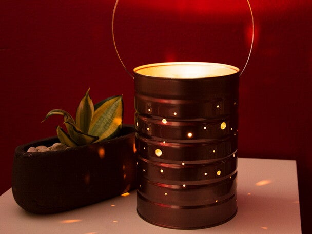 Das BEBA Windlicht Das BEBA Windlicht