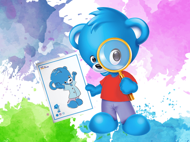 Ausmalvorlagen mit dem Bo-Bär zum herunterladen Ausmalvorlagen mit dem Bo-Bär zum herunterladen