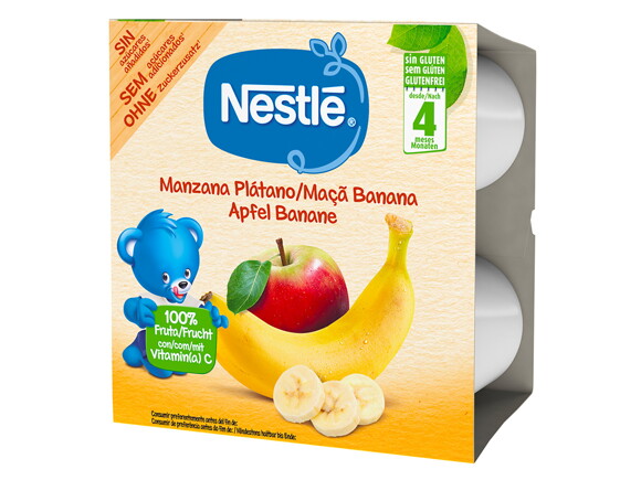 Nestlé Apfel-Banane-Kompott