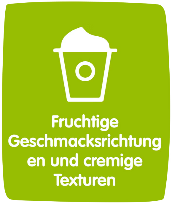 Entwickelt, um Babys die Entdeckung neuer Texturen und Geschmacksrichtungen zu ermöglichen. Entwickelt, um Babys die Entdeckung neuer Texturen und Geschmacksrichtungen zu ermöglichen.