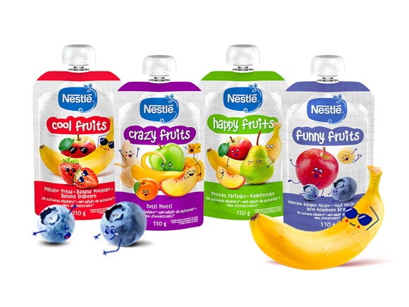 Nestlé Frucht-Quetschbeutel Nestlé Frucht-Quetschbeutel